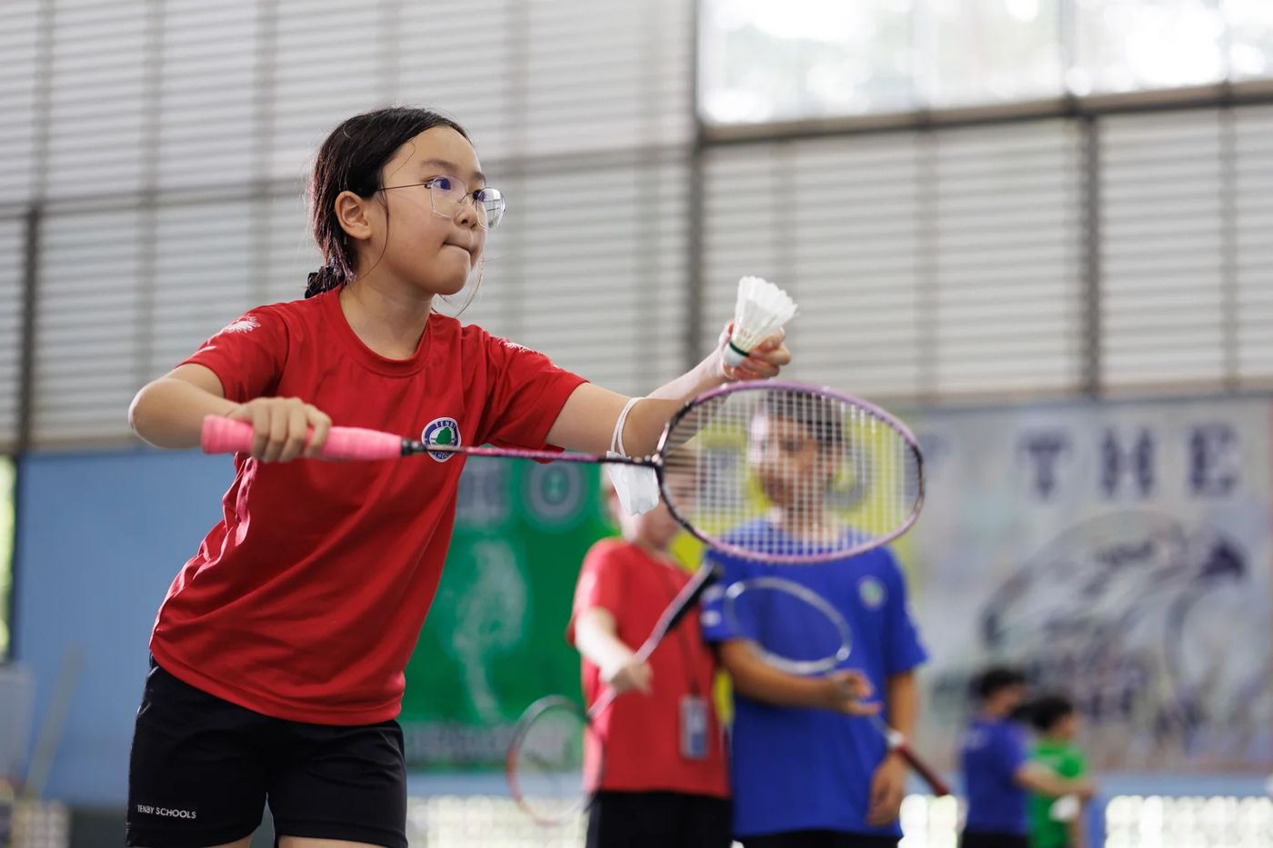 テンビー・インターナショナルスクール・セティア・エコ・パーク: Badminton