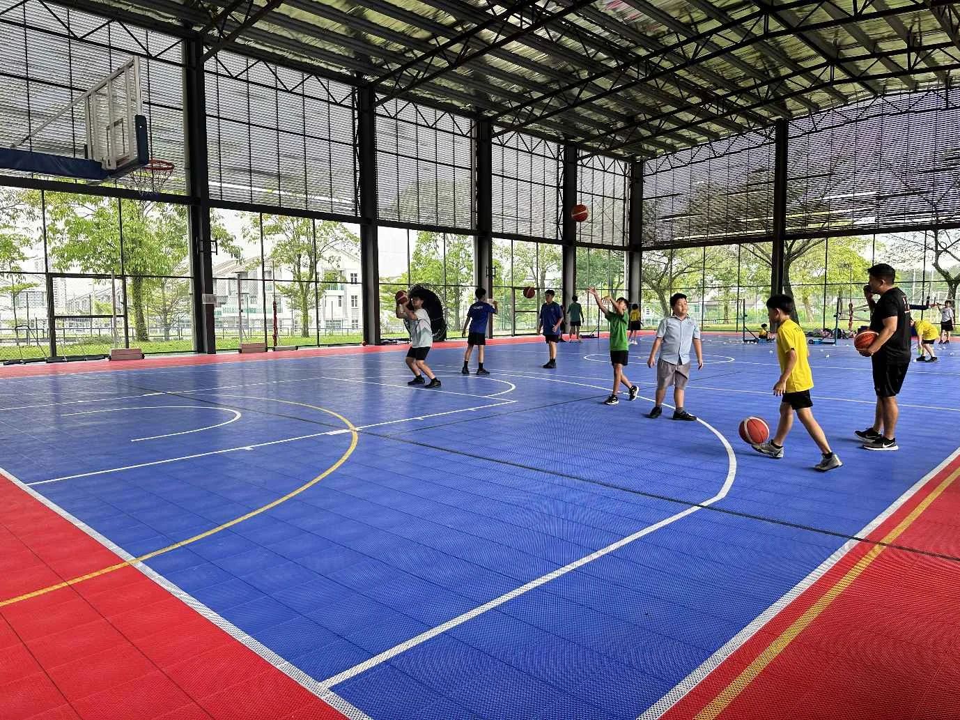 テンビー・インターナショナルスクール・イポー: Basketball court
